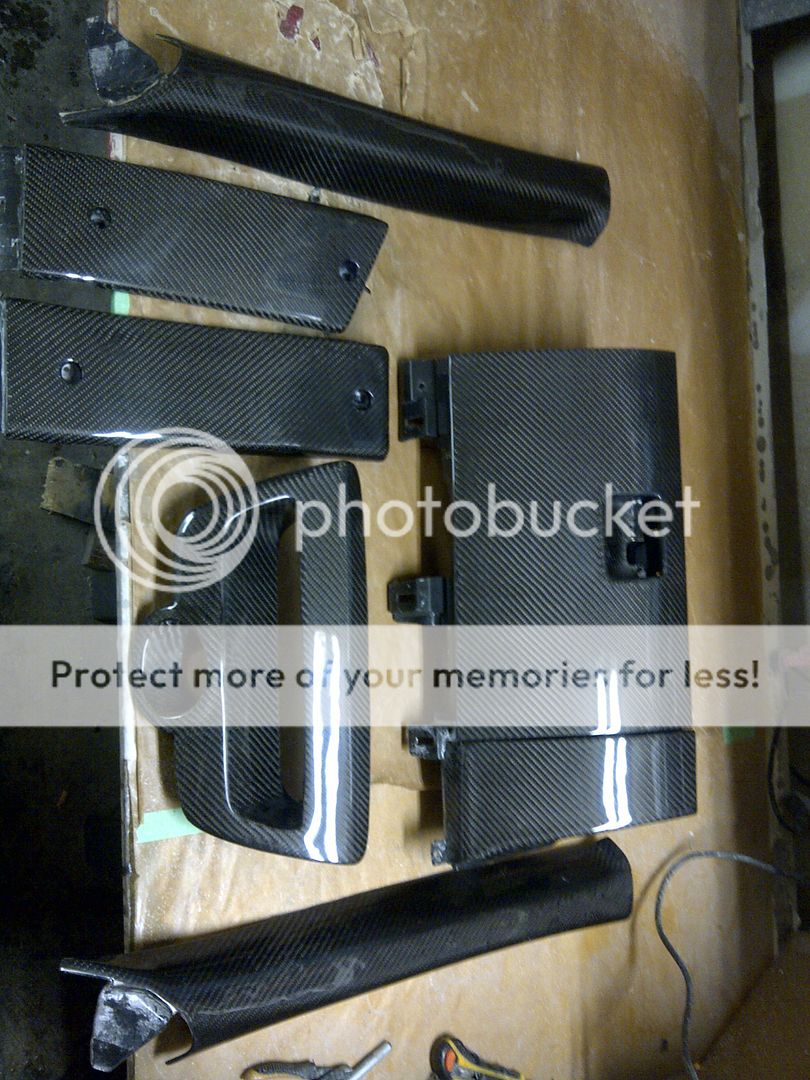 Complete Interior Carbon Fiber Wrapping Project Infiniti G35